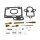 Carburettor repair kit for Yamaha YFM 80 Badger 2000-2001