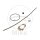 Float chamber seal for Piaggio Ape 50 # 1996-2003