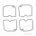 Float chamber gasket for Kawasaki VN 800 C E Drifter # 1999-2003