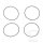 Float chamber gasket for Kawasaki KAF 400 Mule # 2008-2018