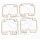 Float chamber seal for Kawasaki KLF 220 250 Yamaha TT-R XT YFA1 125