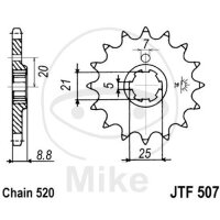 Pinion 13 Tooth Pitch 520 for Husqvarna CR WR 250 360...
