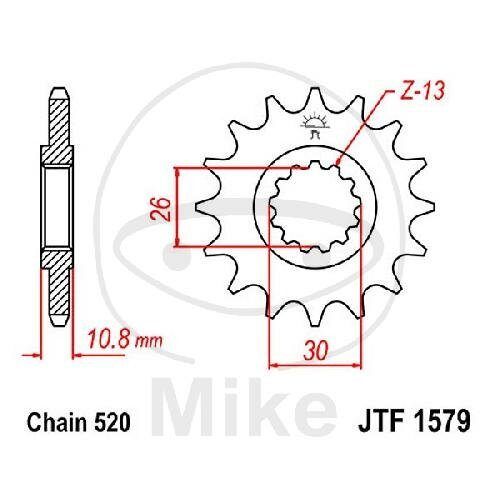 RITZEL 17Z TEIL 520 FEINVERZ INNEND 26/30