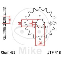 Pinion 15 Tooth Pitch 428 for Kawasaki KE 125 175 KH 125...
