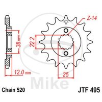 Ritzel 15 Zähne Teilung 520 für Ducati Sport 750