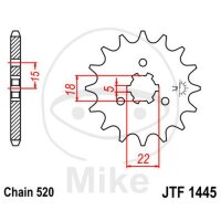 Pinion 14 Tooth Pitch 520 for Kawasaki KX 125 L M K