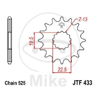 Ritzel 16 Zähne Teilung 525 für Suzuki GSF 400...