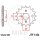 Pinion 11 Tooth Pitch 520 coarse toothed inner diameter 17/20 mm