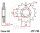 Pinion 15 Tooth Pitch 530 for Ducati Multistrada 1200 1260