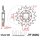 Pinion 13 Tooth Pitch 520 for Honda CR 250 500 R CRF 450 R X TRX 450