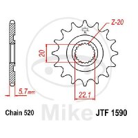 Ritzel 13 Zähne Teilung 520 für Yamaha WR 250...