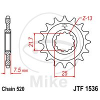 Pinion 14 Tooth Pitch 520 for Kawasaki KFX 450 R ZX-6R...
