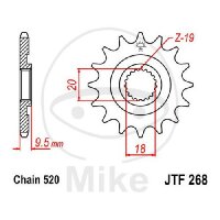 Pinion 13 Tooth Pitch 520 for Honda CR 125 R