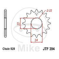 Pinion 13 Tooth Pitch 520 for Aprilia AF1 125 ETX 125 MX...