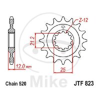 Ritzel 13 Zähne Teilung 520 für Husaberg FC 501...