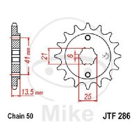 Pinion 15 Tooth Pitch 530 for Honda VF 500 F F2 Interceptor