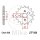 Pignone 15 Denti Divisione 520 per Kawasaki KL 250 A KLX 250 300 KX 500 Z 250