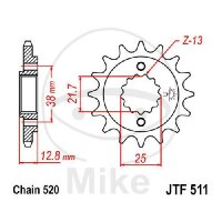 Pinion 14 Tooth Pitch 520 for Kawasaki KL 650 B Tengai...