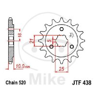 Pinion 15 Tooth Pitch 520 for Suzuki DR 750 800 S SU Big