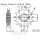 Pinion 15 Tooth Pitch 520 for Ducati Monster 900