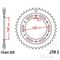 Pignone  47 denti passo 525 140 / 168 für BMW F 650...