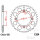 Sprocket  46 teeth pitch 428 080 / 100 for AJP PR3 125 Enduro Honda CRF 100 125 F