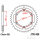 Pignone  52 denti passo 428 134 / 150