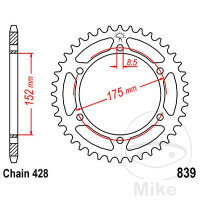 Pignon de chaîne  51 dents pas 428 152 / 175 pour...