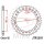 Pignon de chaîne  46 dents pas 530 155 / 176 pour Triumph Speed Triple 1050 Sprint 1050