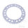 Pignon de chaîne  46 dents pas 530 155 / 176 pour Triumph Speed Triple 1050 Sprint 1050
