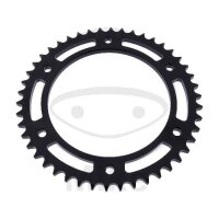 Sprocket  46 teeth pitch 428 black 126 / 148
