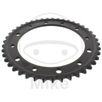 Sprocket  43 teeth pitch 530 black 154 / 176