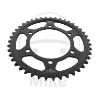 Sprocket  43 teeth pitch 525 black 110 / 130