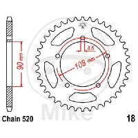 Sprocket  43 teeth pitch 520 090 / 108