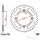 Pignone  47 denti passo 428 100 / 120