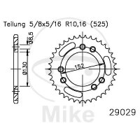 Sprocket  41 teeth pitch 525 black 130 / 152