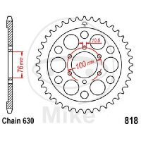 Pignone  41 denti passo 630 076 / 100