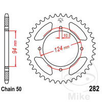 Pignon de chaîne  34 dents pas 530 094 / 124