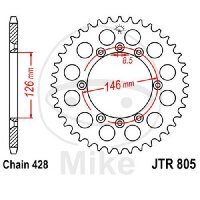 Kettenrad  50 Zähne Teilung 428 126 / 146