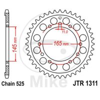 Pignon de chaîne  45 dents pas 525 145 / 165