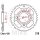 Sprocket  44 teeth pitch 428 064 / 096