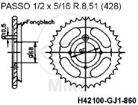 Piñón  M FANGBL 45Z TEI 428 068 / 090