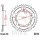 Pignone  48 denti passo 530 080 / 110