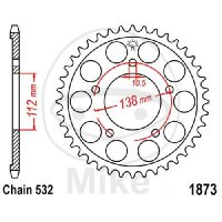 Pignone  48 denti passo 532 112 / 138