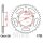 Pignone  42 denti passo 520 120 / 140