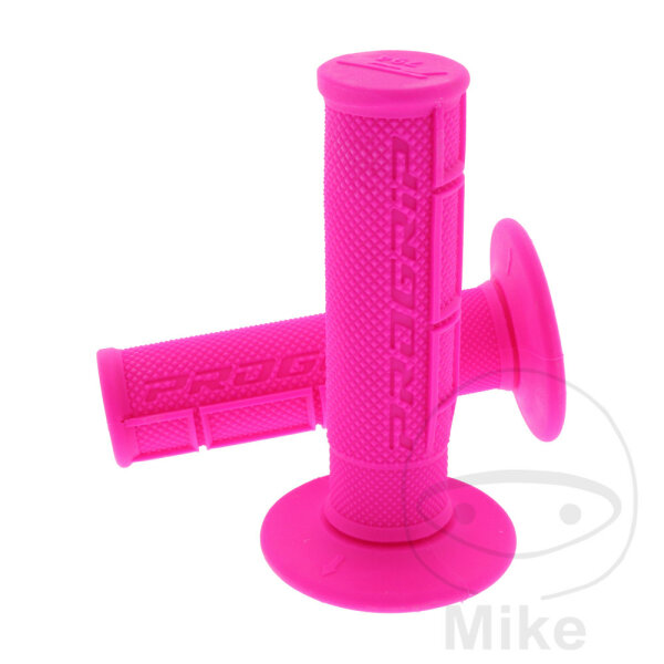 Grip Rubber Set PROGRIP 794 Single Density MX Grip fluorescent pink 22 mm