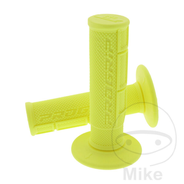Grip Rubber Set PROGRIP 794 Single Density MX Grip fluorescent yellow 22 mm