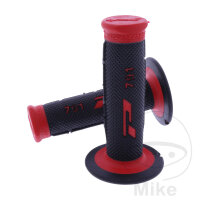 Grip Rubber Set PROGRIP 791 Cross red/black 22/25 mm...