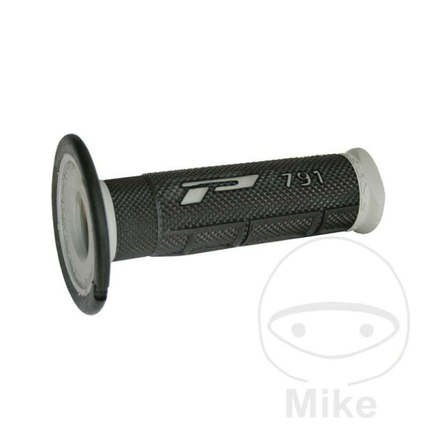 Grip Rubber Set PROGRIP 791 Cross grey/black 22/25 mm Diameter 115 mm Length