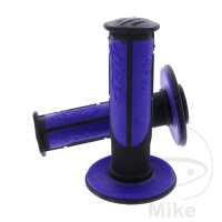 Grip Rubber Set PROGRIP 798 Cross black/blue 22/25 mm 115 mm